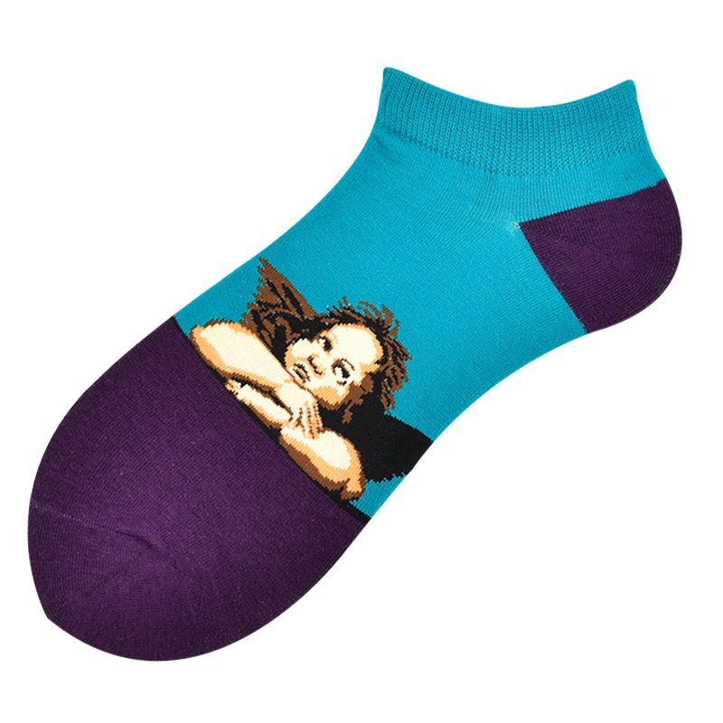 Ankle socks mixed pack of 6 pairs