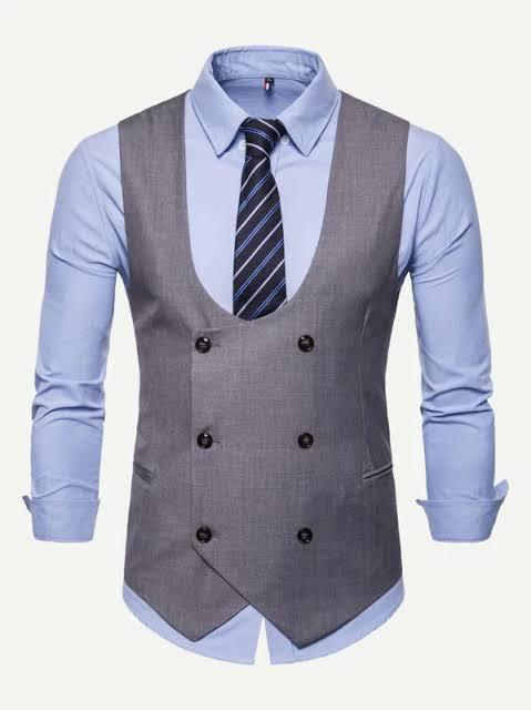 U SHAPED Waistcoat #997332