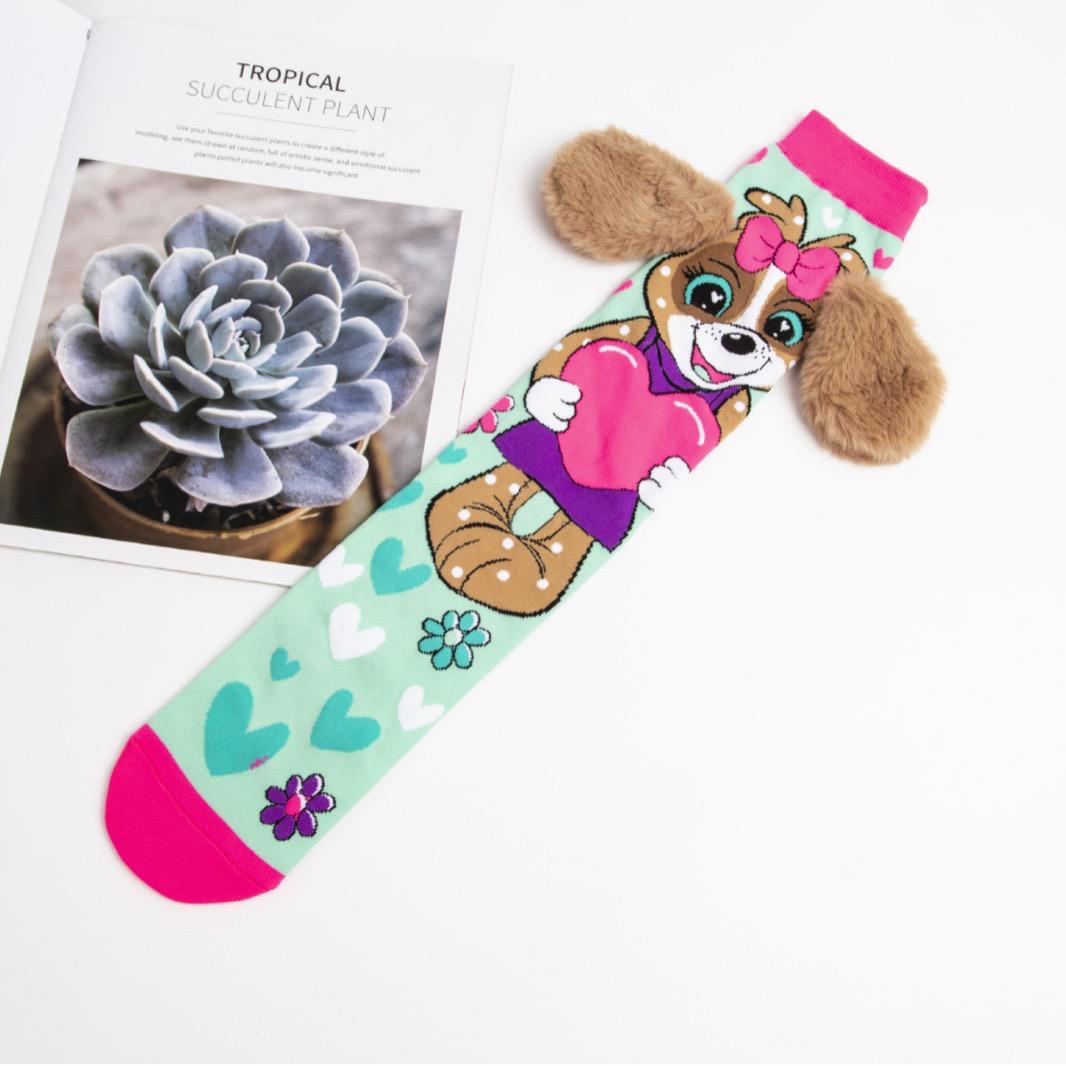 Sweet heart 3D socks