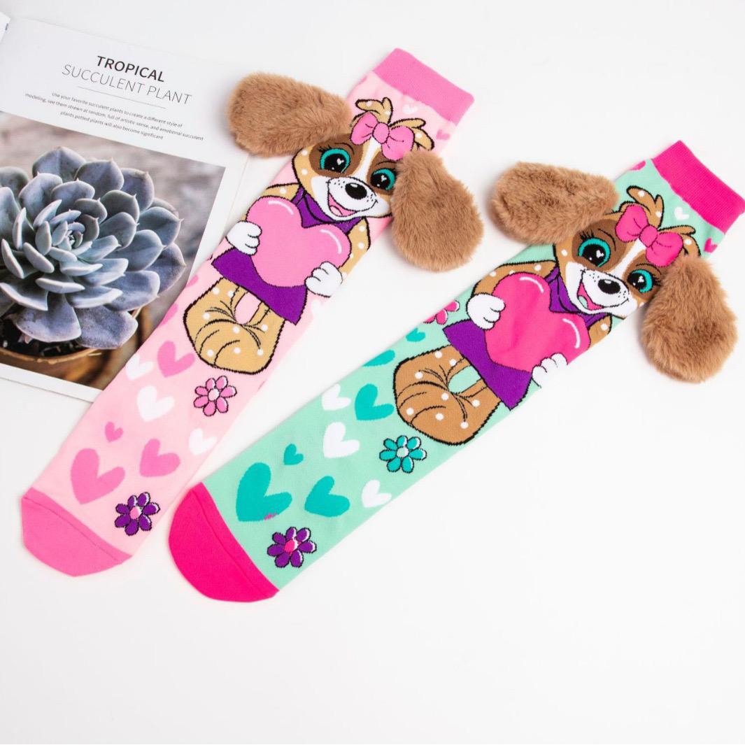 Sweet heart 3D socks