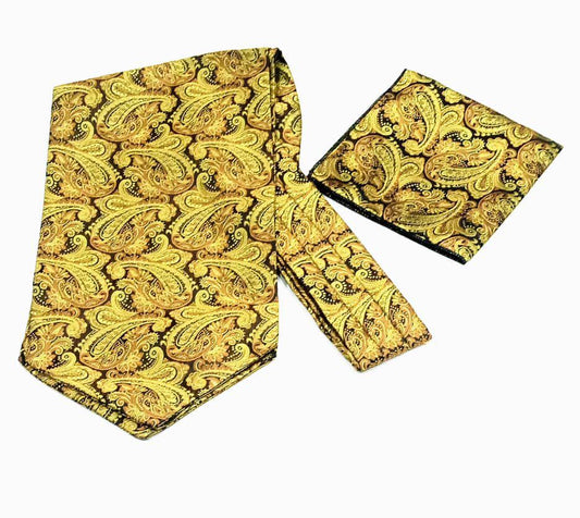 Men's Retro British Style Tie Neck Scarf/Cravat 591