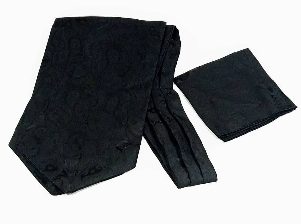 Men's Retro British Style Tie Neck Scarf/Cravat 595