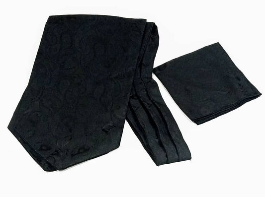 Men's Retro British Style Tie Neck Scarf/Cravat 595